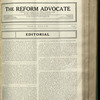 The Reform advocate