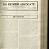 The Reform advocate