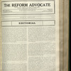 The Reform advocate