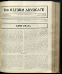 The Reform advocate