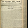 The Reform advocate