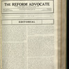 The Reform advocate