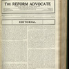 The Reform advocate