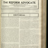 The Reform advocate