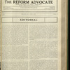 The Reform advocate