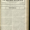 The Reform advocate