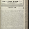 The Reform advocate