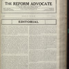 The Reform advocate