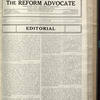 The Reform advocate