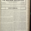 The Reform advocate