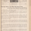 Motion picture record