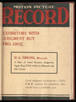 Motion picture record