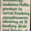 Motion picture record