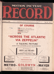 Motion picture record