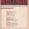 Motion picture record
