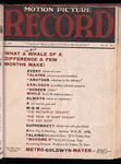 Motion picture record