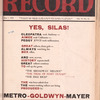 Motion picture record