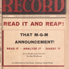 Motion picture record