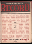 Motion picture record