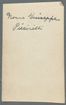 Nonno Giuseppe Piccirilli
