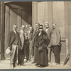 Piccirilli family outside studio