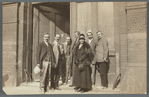 Piccirilli family outside studio