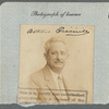 Passport photograph of Attilio Piccirilli