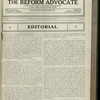 The Reform advocate