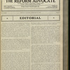 The Reform advocate