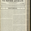 The Reform advocate