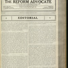 The Reform advocate