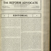The Reform advocate