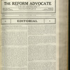 The Reform advocate