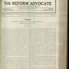 The Reform advocate