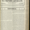 The Reform advocate