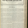 The Reform advocate