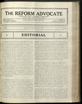 The Reform advocate