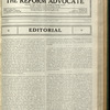 The Reform advocate
