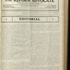 The Reform advocate