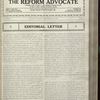 The Reform advocate