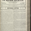 The Reform advocate