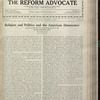The Reform advocate