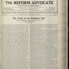 The Reform advocate