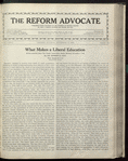 The Reform advocate