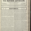 The Reform advocate
