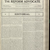 The Reform advocate