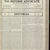 The Reform advocate