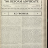 The Reform advocate