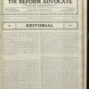 The Reform advocate