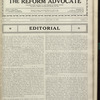 The Reform advocate